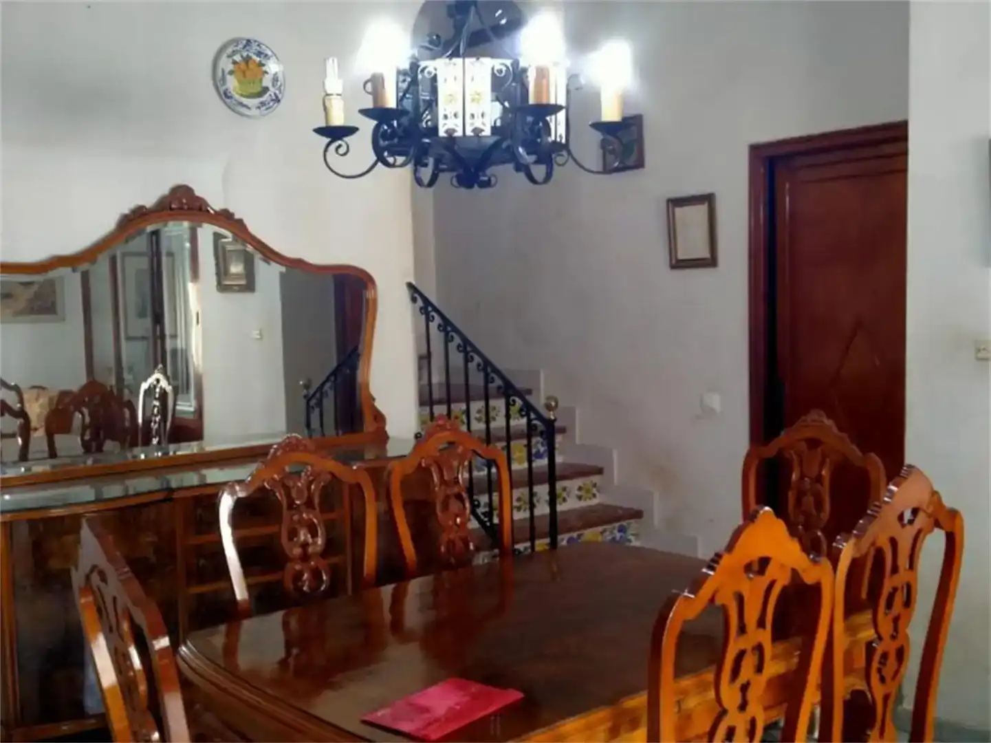 Menjador de Casa adosada en venda en Benimuslem amb Aire condicionat i Balcó