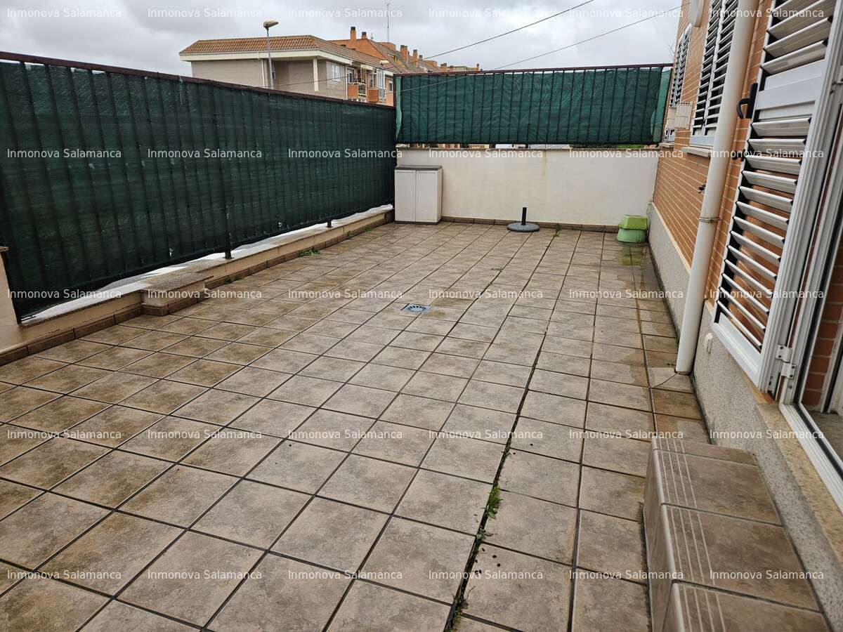 Terrace of Flat for rent in Salamanca Capital  with Heating, Furnished and Community pool