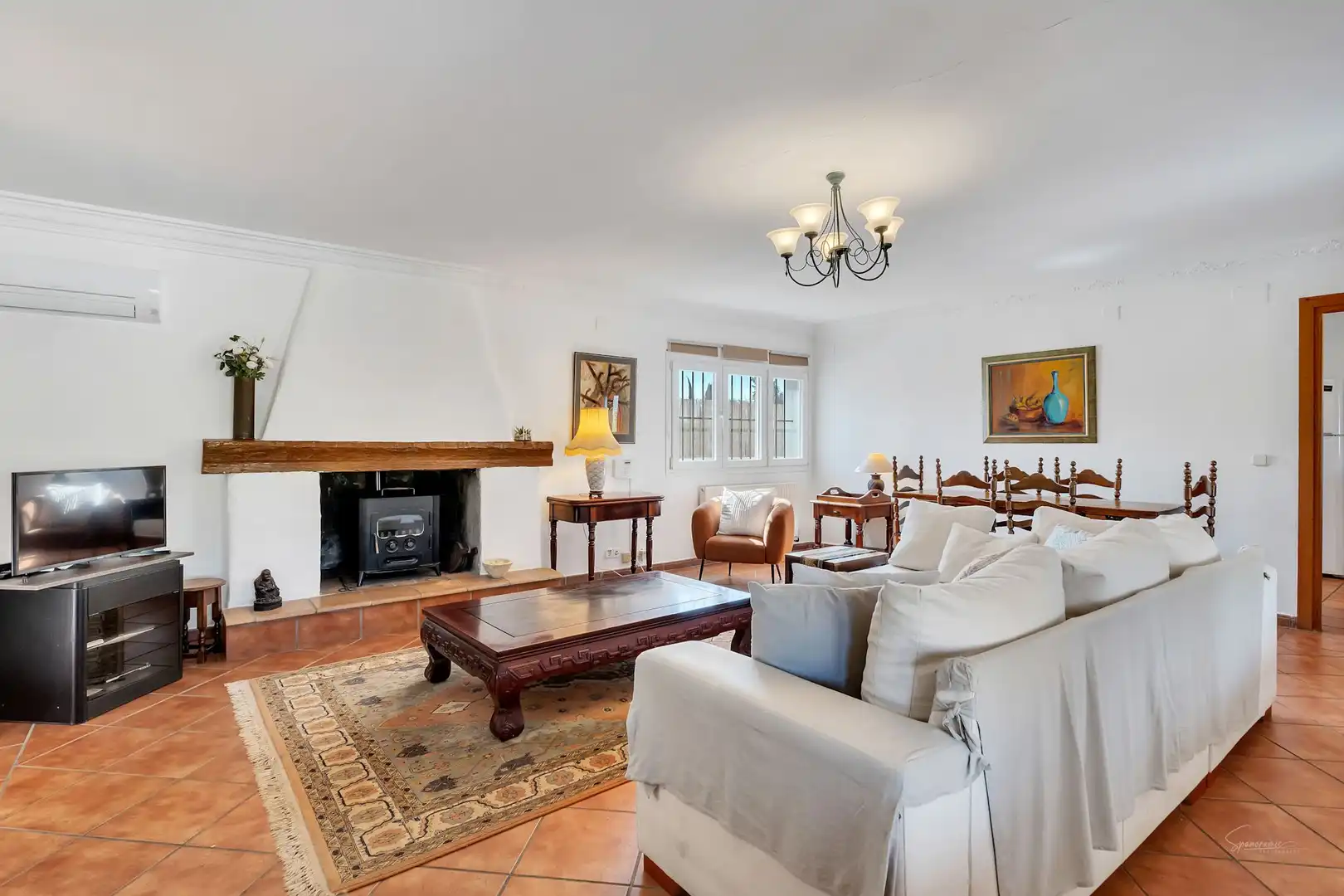 Living room of Houses for sale in Jávea / Xàbia  with Air Conditioner, Heating and Private garden