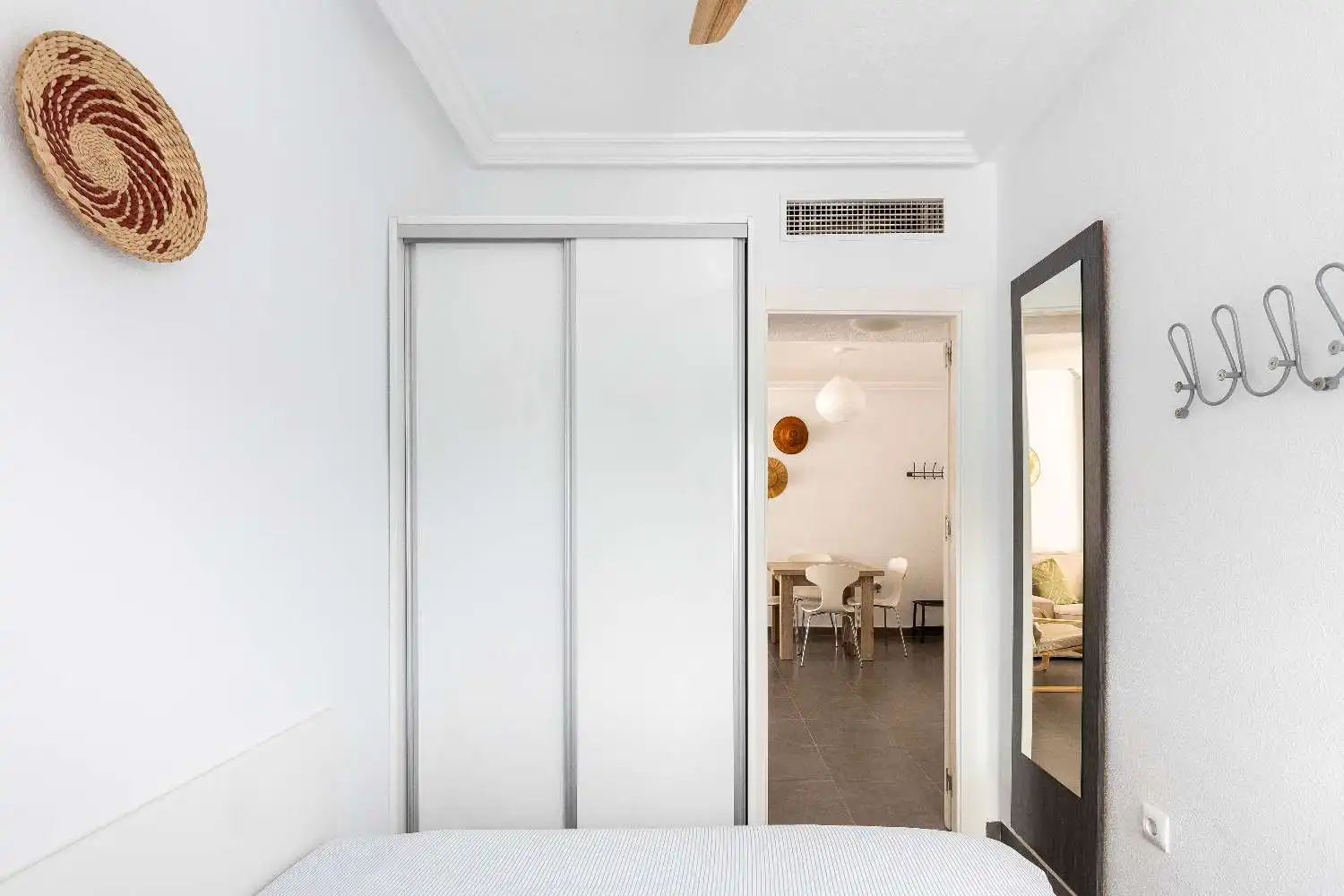 Bedroom of Apartments for rent in Vera  with Air Conditioner, Heating and Terrace