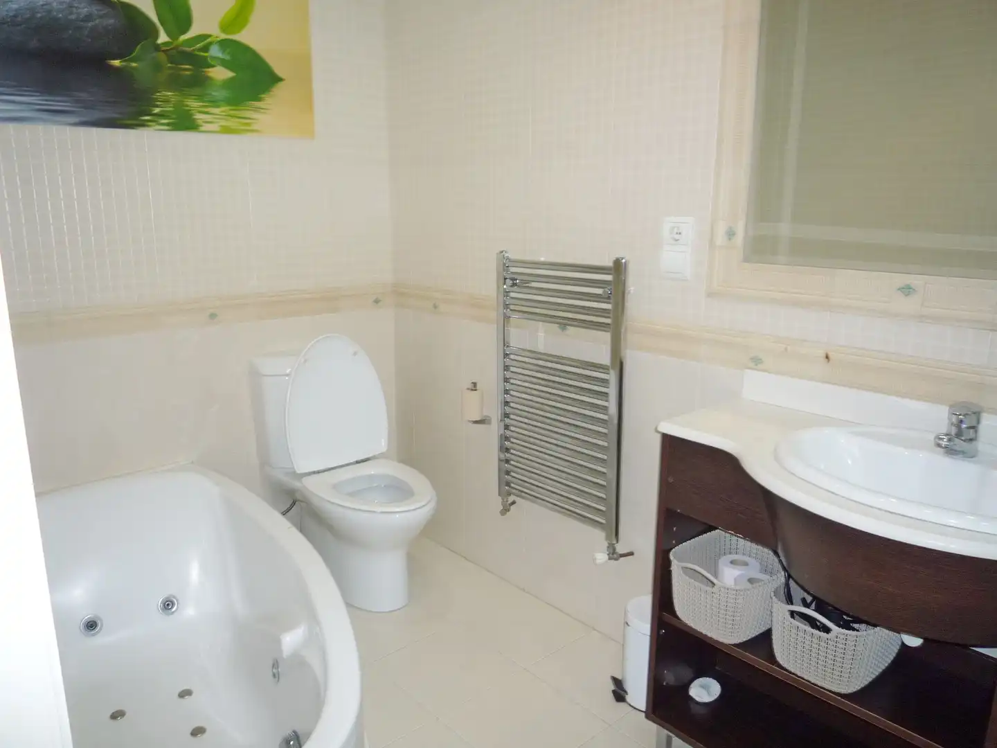 Bathroom of Flat for rent in Santander  with Heating and Furnished