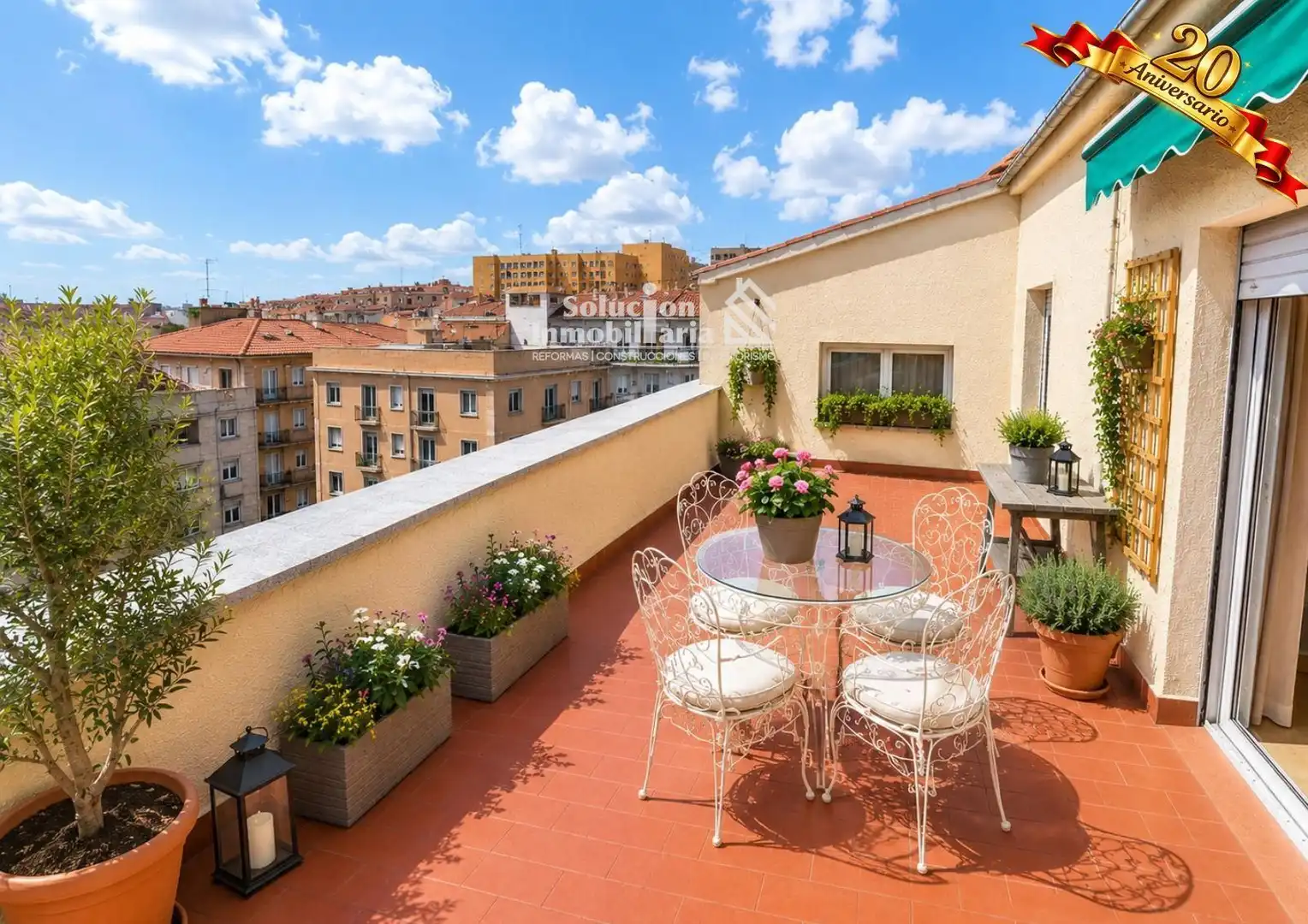 Terraza de Ático en venta en Salamanca con Calefacción y Terraza