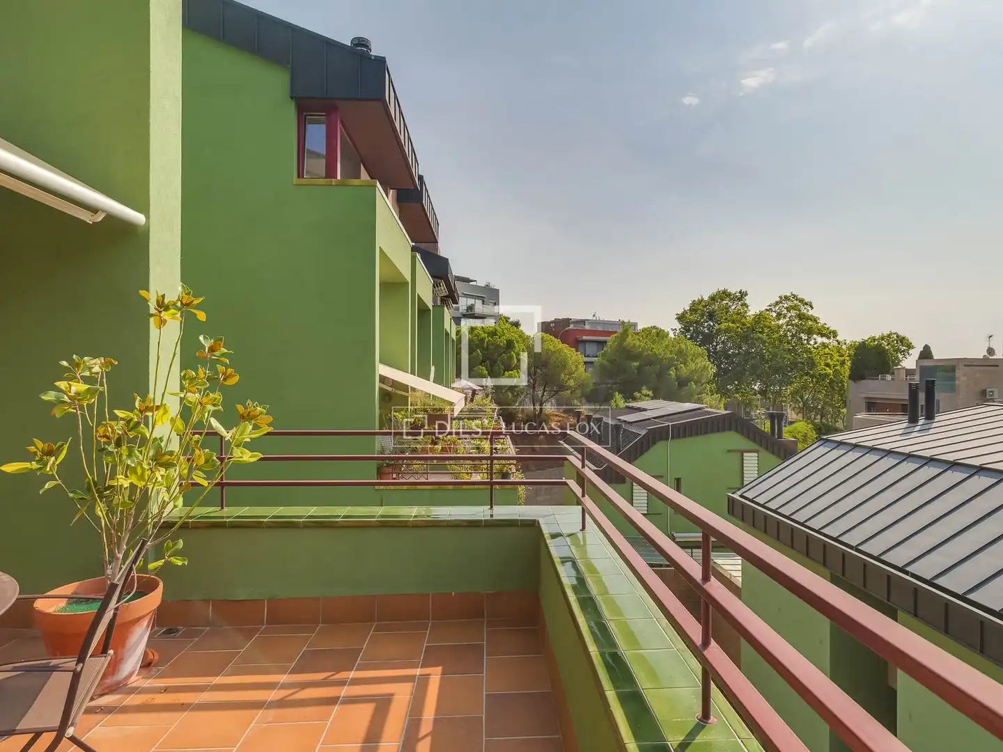 Terraza de Casa o chalet de alquiler en Barcelona con Aire acondicionado, Calefacción y Jardín privado