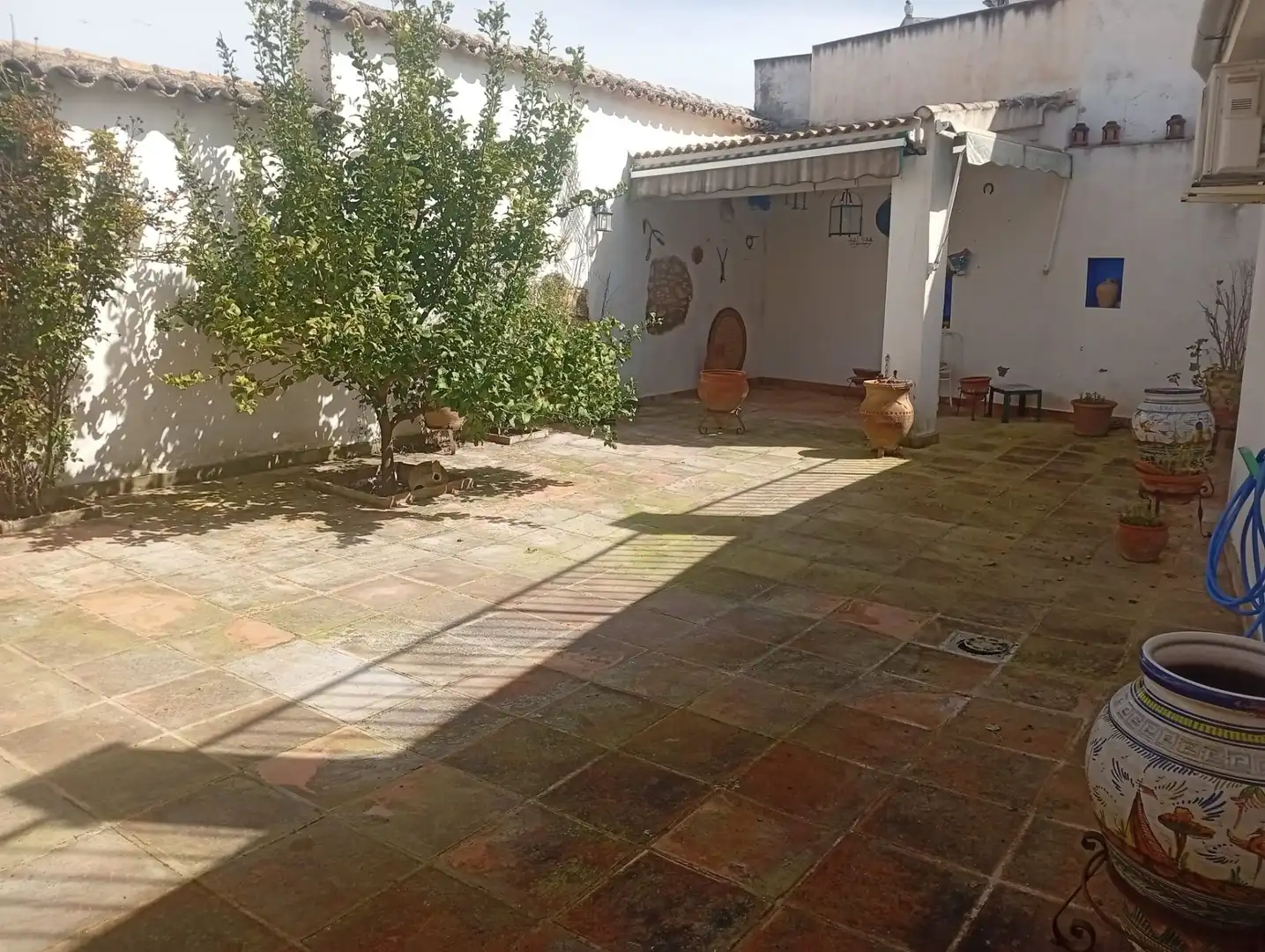 Terraza de Finca rústica en venta en Mollina con Aire acondicionado, Calefacción y Jardín privado