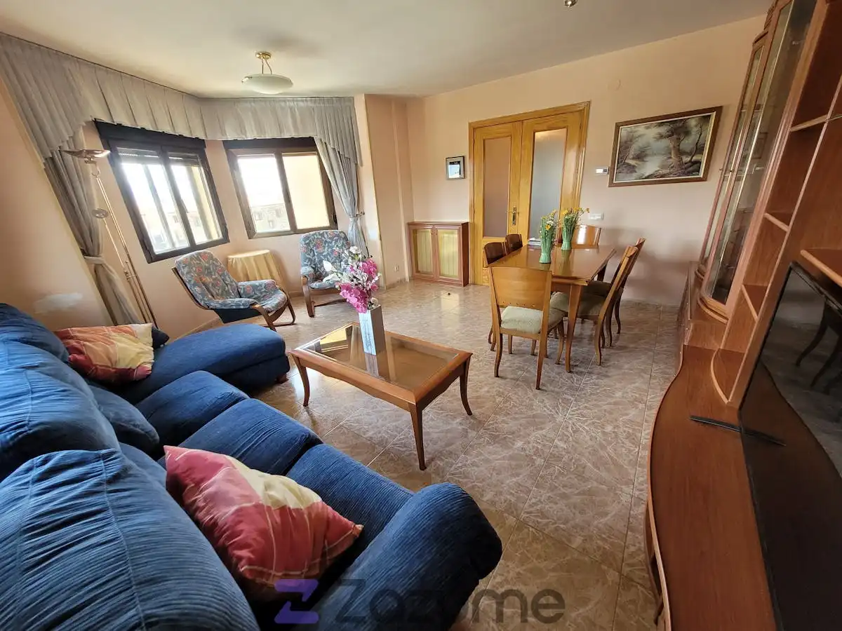 Wohnzimmer von Wohnung zur Miete in San Cristóbal de Segovia mit Heizung, Möbliert und Ofen