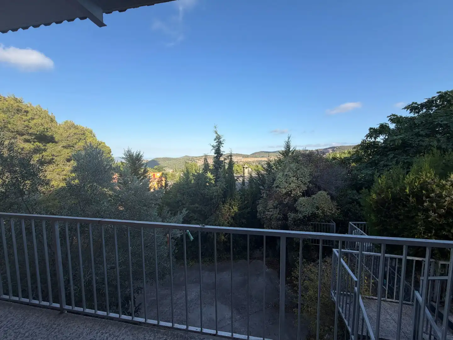 Balcony of Houses for sale in Vallirana  with Private garden, Terrace and Balcony
