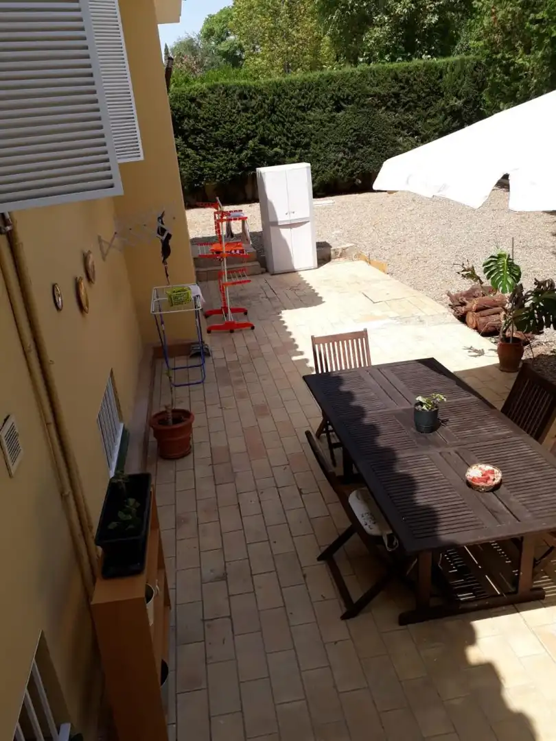 Terrassa de Casa o xalet de lloguer en Mairena del Aljarafe amb Aire condicionat i Terrassa