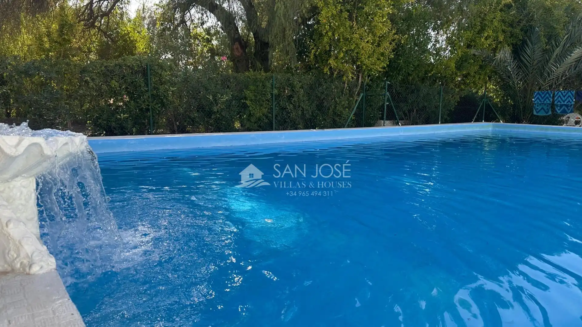 Swimming pool of Houses for sale in Aspe  with Heating, Private garden and Terrace