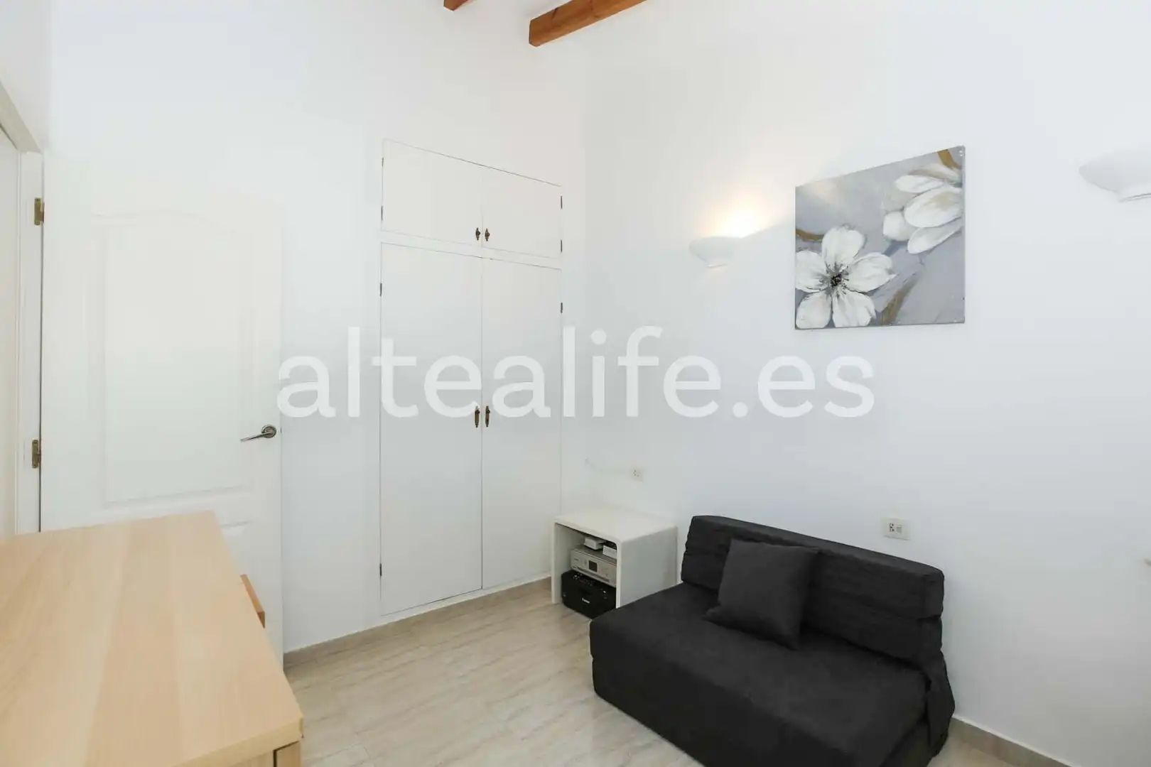 Dormitori de Casa o xalet en venda en La Nucia amb Aire condicionat, Jardí privat i Terrassa