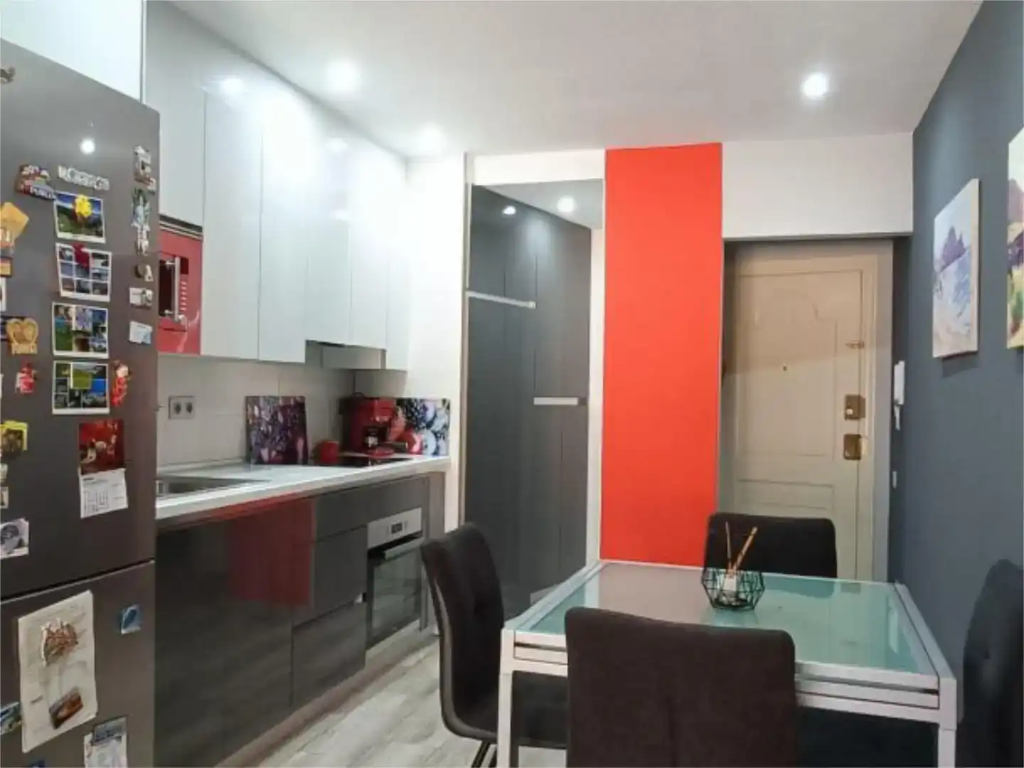 Cuina de Apartament en venda en Roquetas de Mar amb Aire condicionat