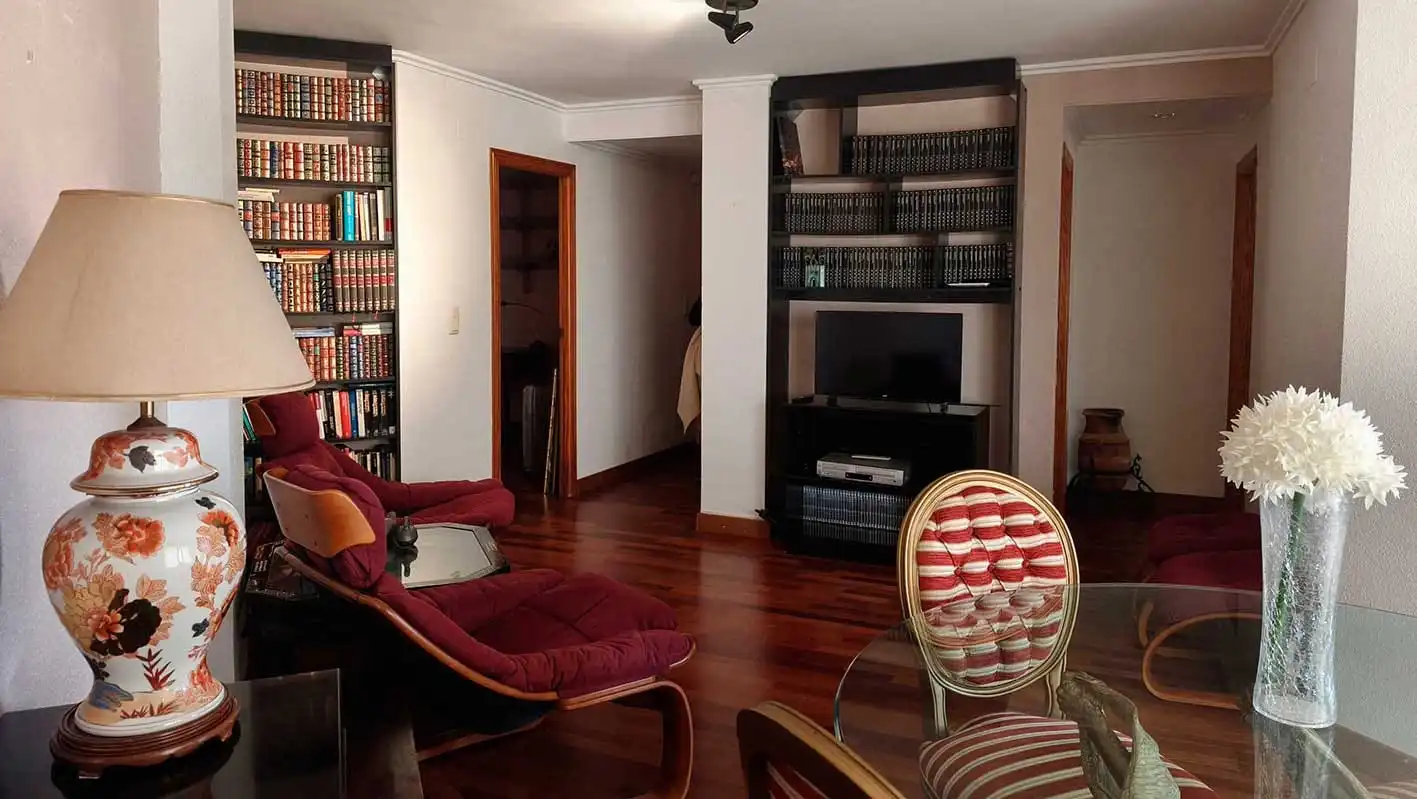 Sala de estar de Apartamento en venta en Xeraco con Aire acondicionado, Calefacción y Jardín privado