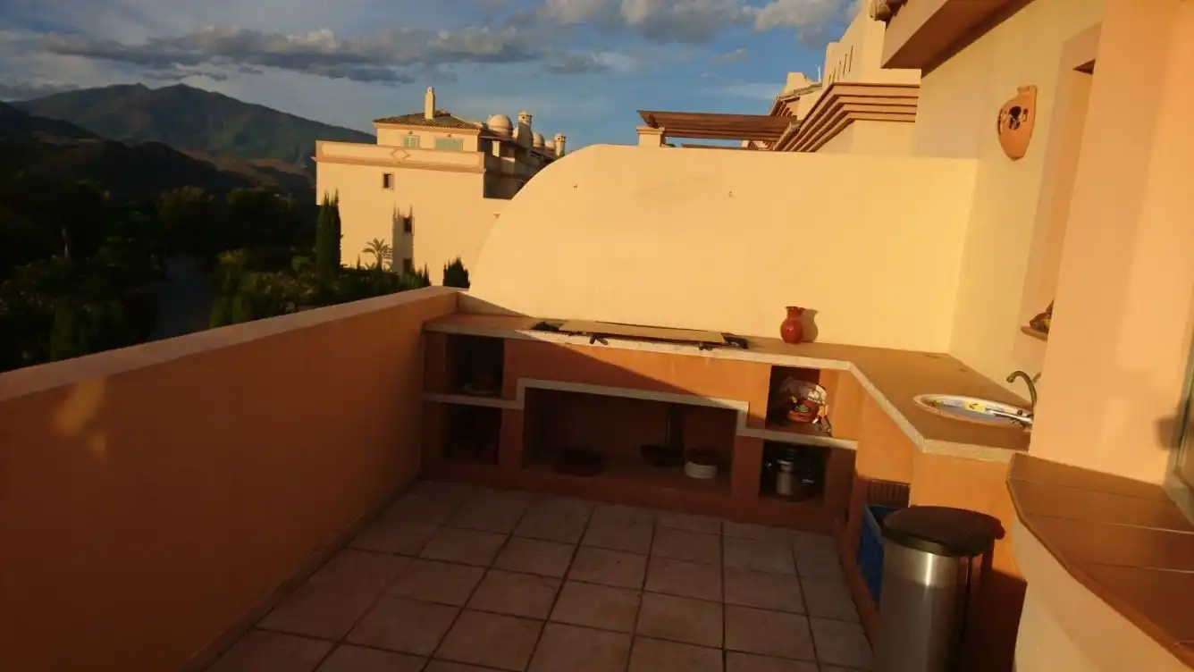 Terraza de Dúplex en venta en Benahavís con Aire acondicionado, Parquet y Terraza
