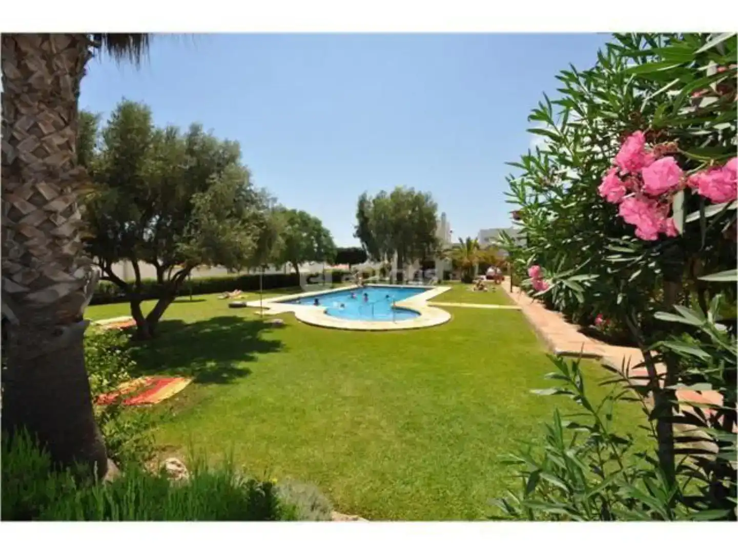Jardín de Apartamento de alquiler en Vista de los Ángeles