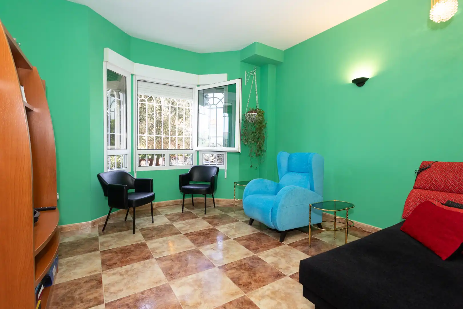 Sala d'estar de Casa o xalet en venda en Villanueva del Pardillo amb Calefacció, Jardí privat i Piscina