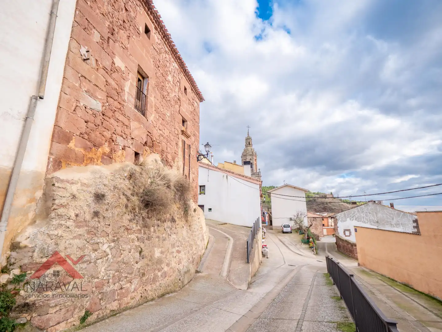 Vista exterior de Finca rústica en venta en Mues con Balcón