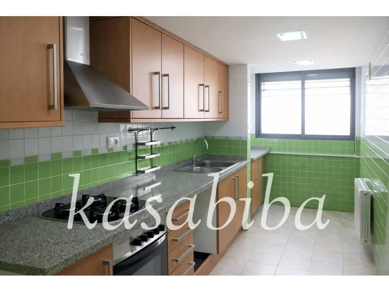 Küche von Wohnung zum Verkauf in Rocafort mit Klimaanlage und Heizung