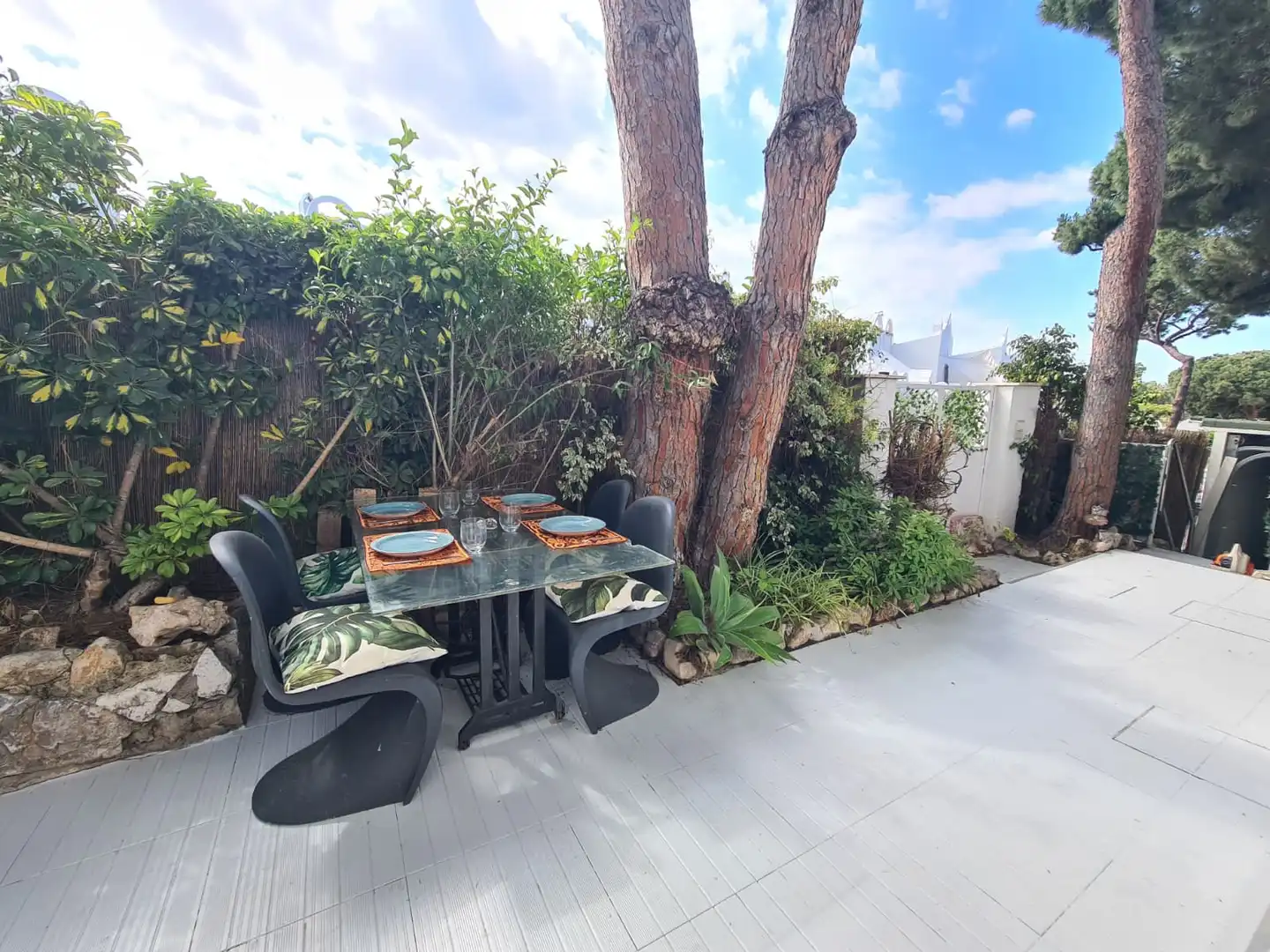 Terraza de Casa o chalet en venta en Marbella con Aire acondicionado, Jardín privado y Terraza