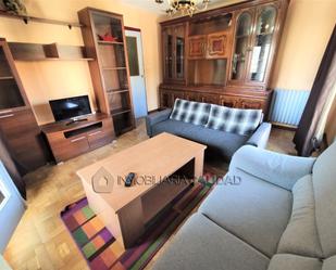 Living room of Flat to rent in Burgos Capital  with Heating, Terrace and Furnished