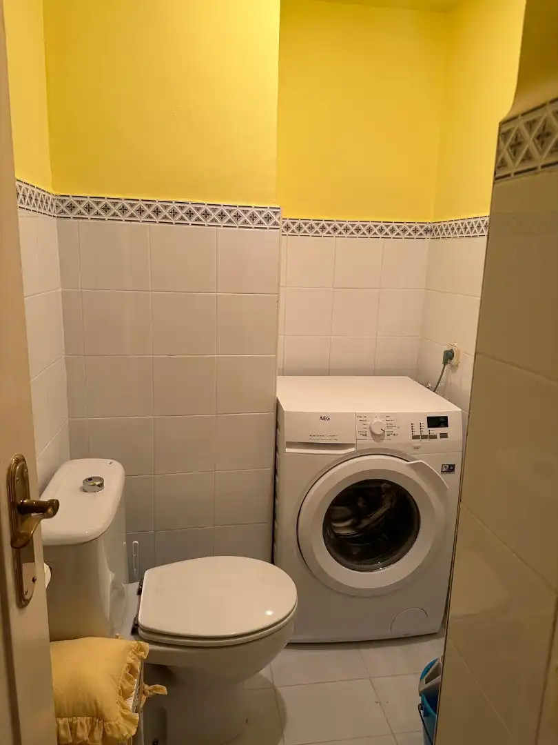 Badezimmer von Wohnung zum Verkauf in Ciudad Real mit Klimaanlage, Heizung und Terrasse