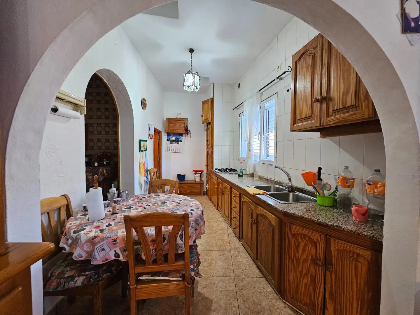 Cocina de Finca rústica en venta en Tejeda