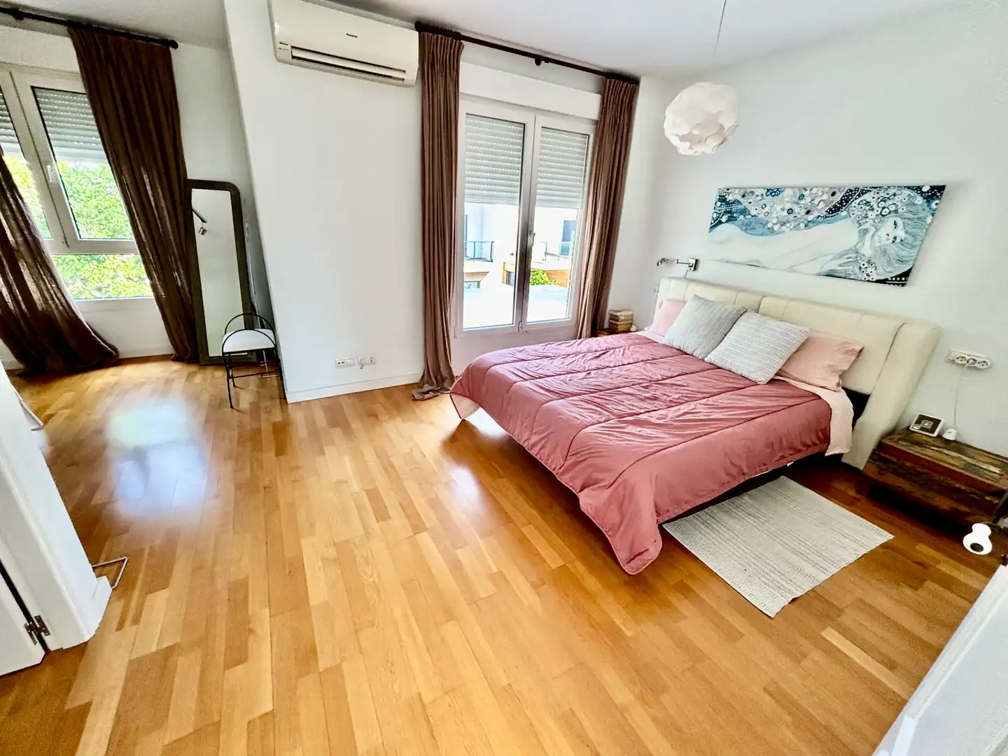 Habitación de Casa adosada en venta en Sant Joan d'Alacant con Aire acondicionado, Calefacción y Jardín privado