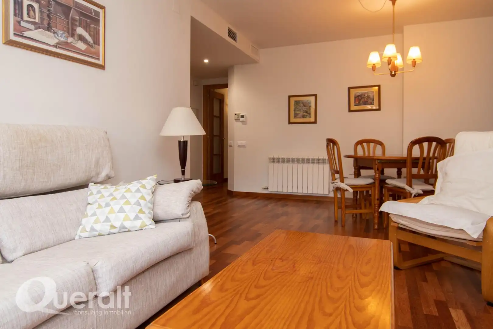 Wohnzimmer von Wohnung zum Verkauf in Lleida mit Heizung