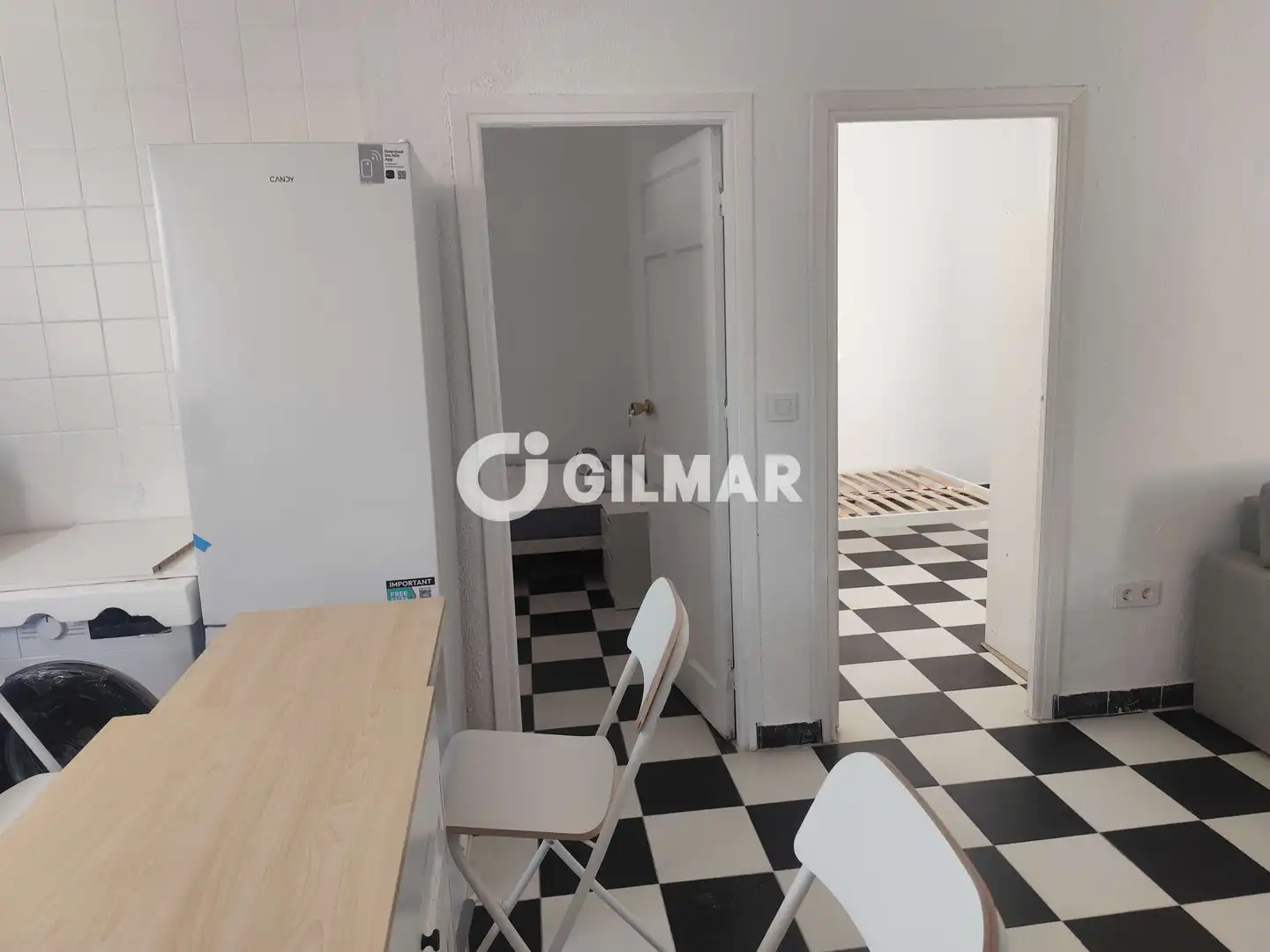 Schlafzimmer von Wohnung zur Miete in Sevilla mit Heizung und Möbliert