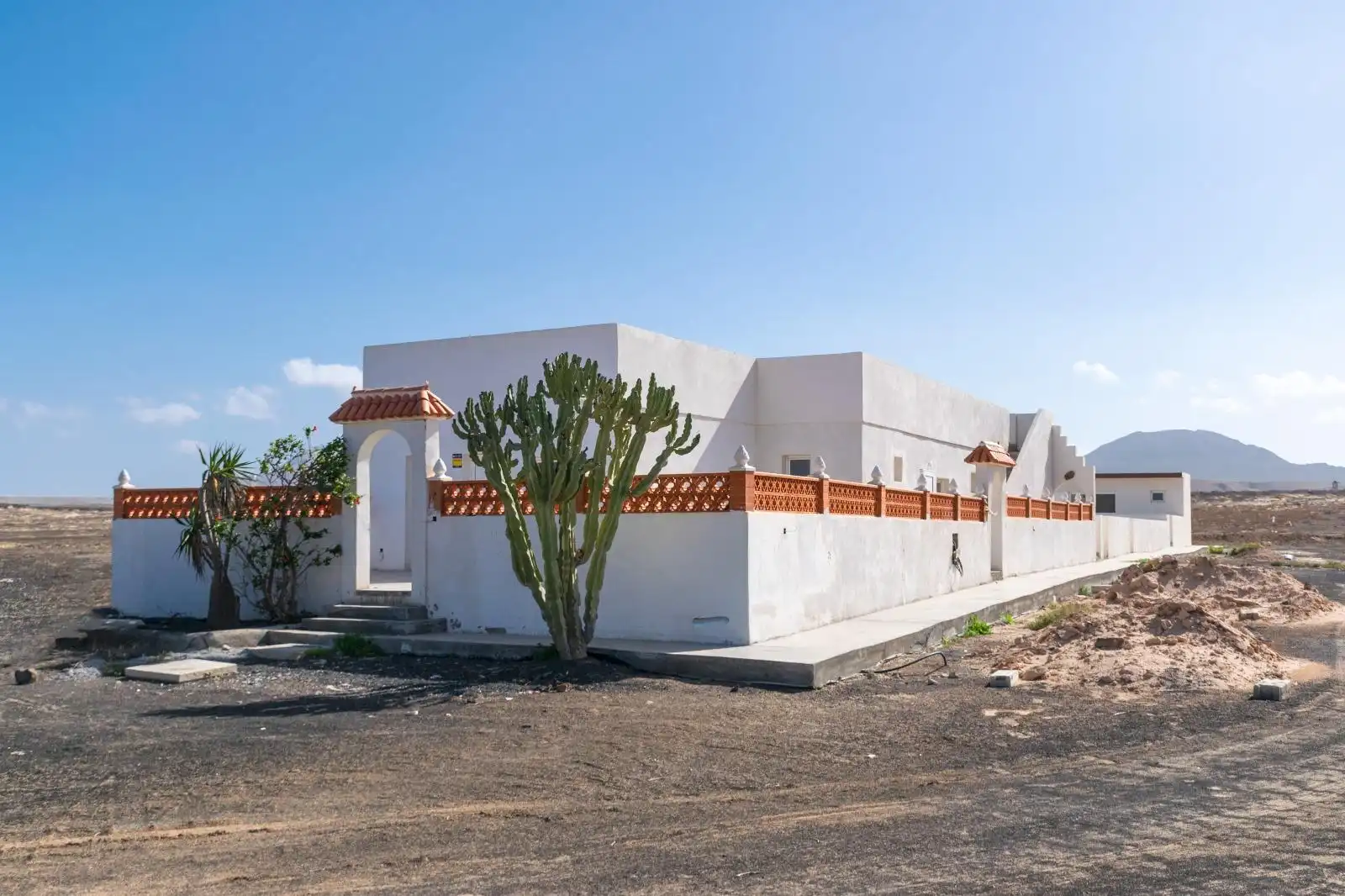 Exterior view of Houses for sale in La Oliva  with Private garden and Terrace