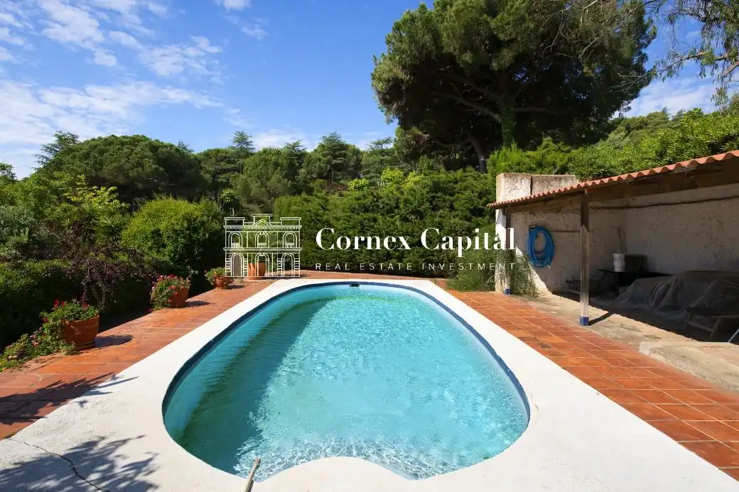 Schwimmbecken von Country house zum Verkauf in Sant Andreu de Llavaneres mit Privatgarten, Terrasse und Schwimmbad