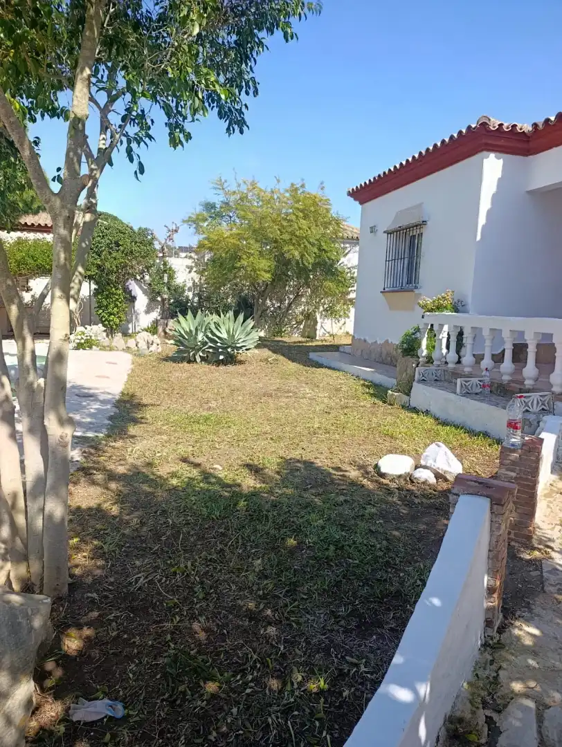 Garden of Houses for sale in Chiclana de la Frontera  with Private garden, Terrace and Furnished