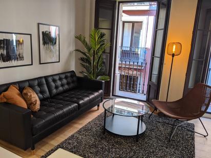 Sala d'estar de Pis en venda en  Barcelona Capital amb Aire condicionat, Calefacció i Terrassa