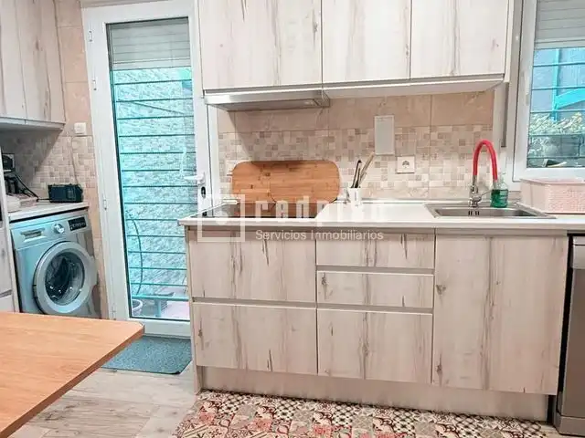 Cocina de Casa o chalet en venta en Madrid con Aire acondicionado y Terraza