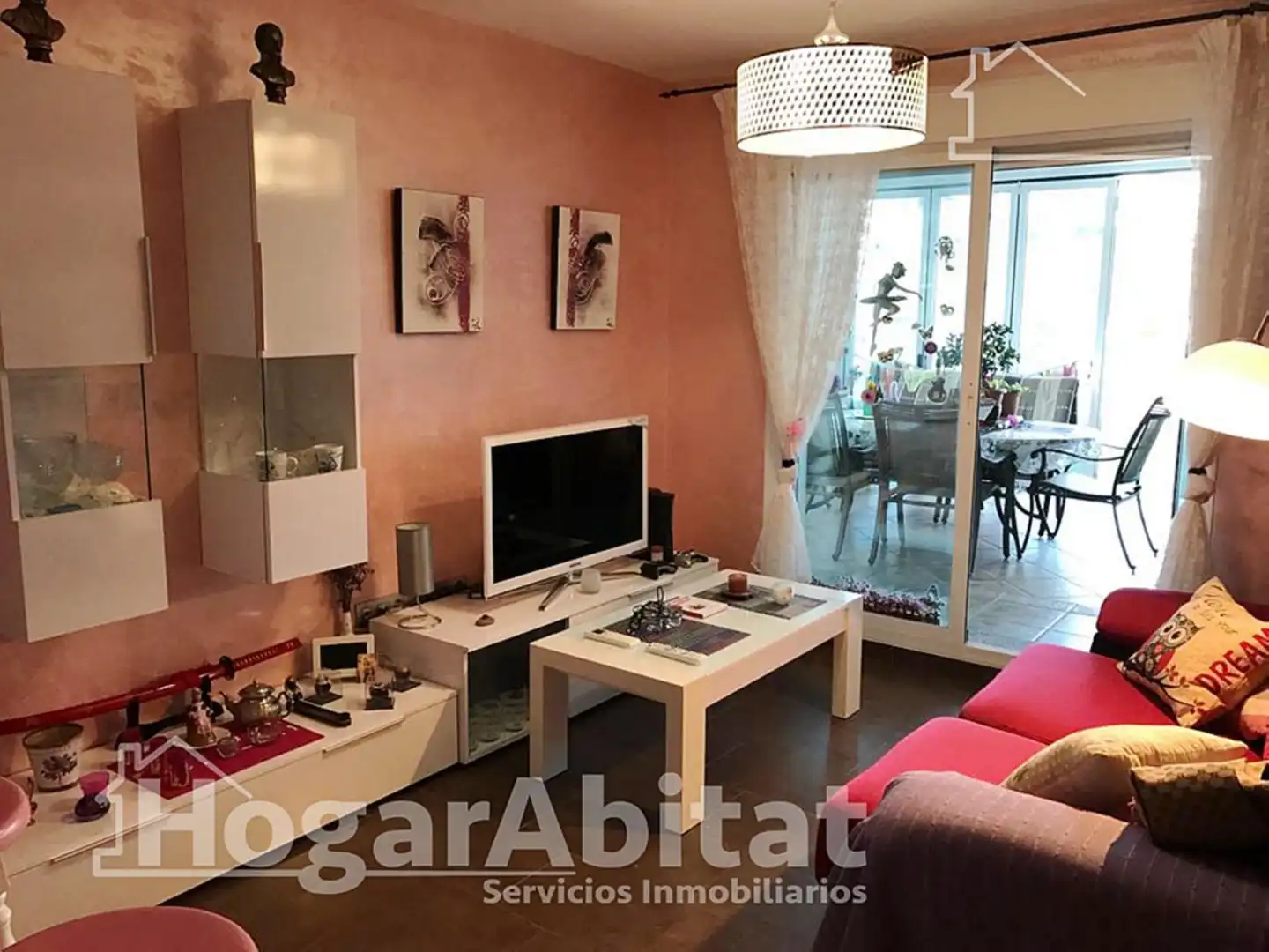 Sala d'estar de Casa o xalet en venda en Carboneras amb Aire condicionat, Terrassa i Piscina comunitària