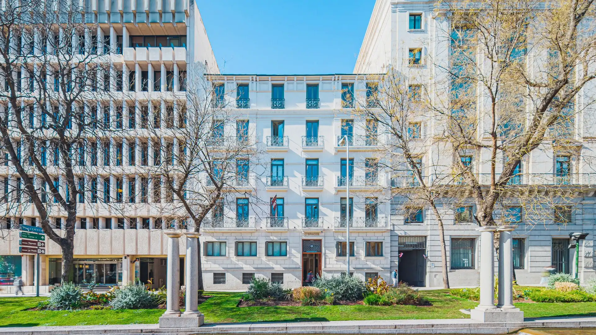Vista exterior de Oficina de alquiler en  Madrid Capital con Aire acondicionado, Calefacción y Amueblado