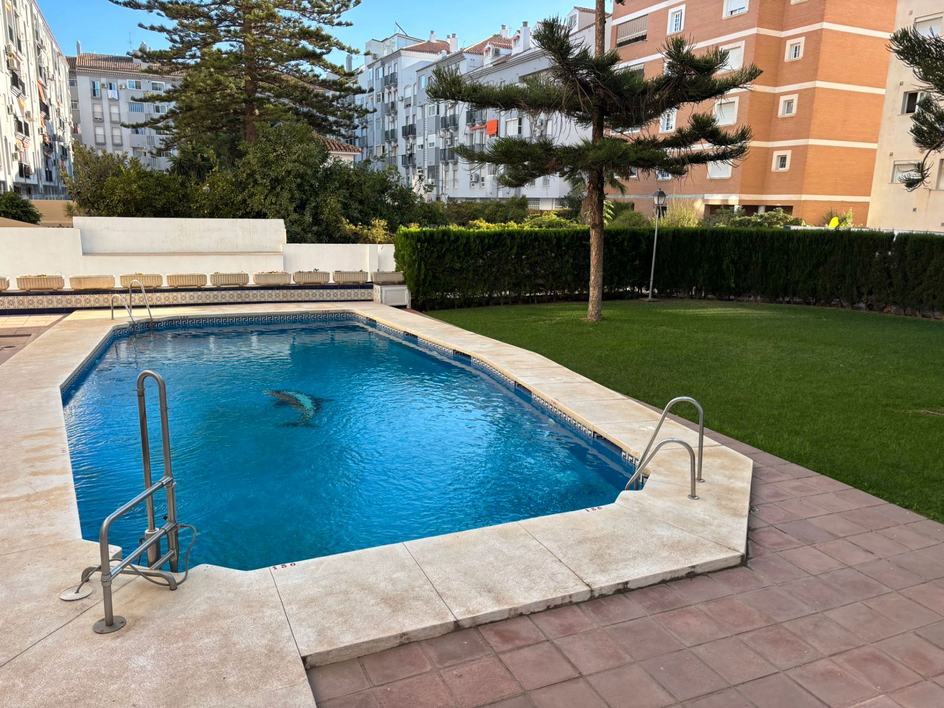Swimming pool of Apartment for sale in Fuengirola  with Air Conditioner, Terrace and Storage room