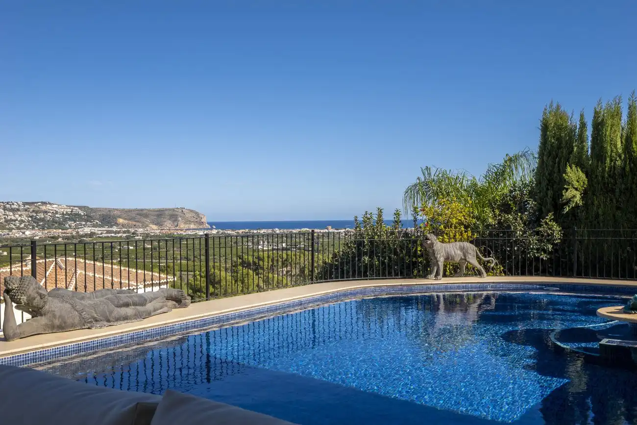 Swimming pool of Houses for sale in Jávea / Xàbia  with Private garden, Terrace and Swimming Pool