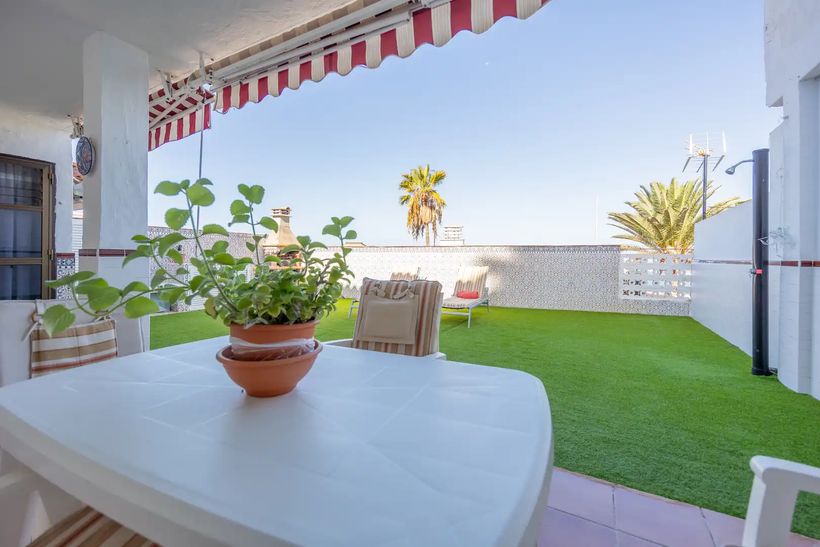 Terrace of Houses for rent in Mogán  with Private garden, Terrace and Swimming Pool