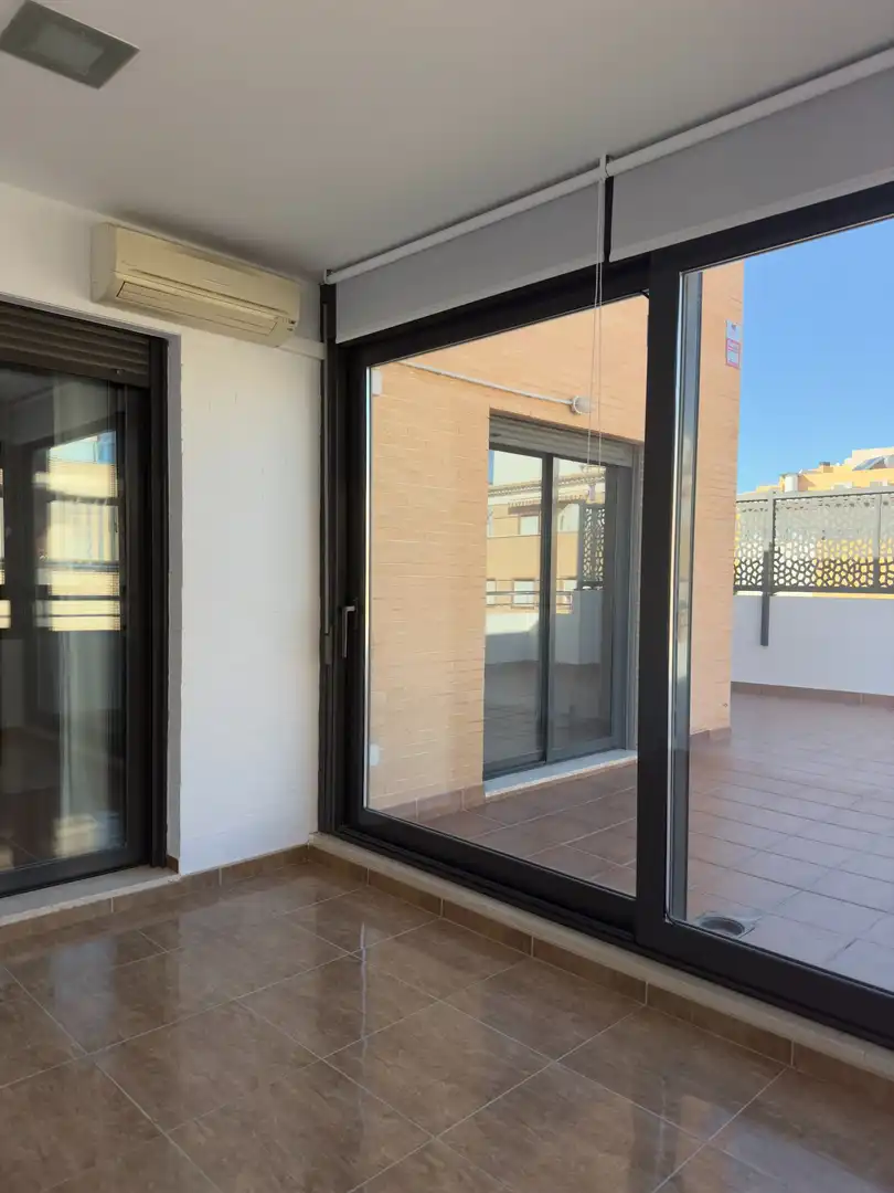 Terraza de Ático en venta en Roquetas de Mar con Aire acondicionado, Calefacción y Trastero