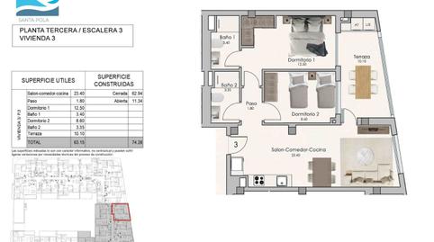 Foto 5 de Apartament en venda a Norte, Alicante