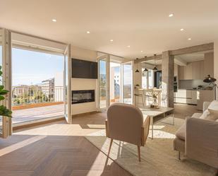 Sala d'estar de Àtic de lloguer en  Granada Capital amb Aire condicionat, Calefacció i Terrassa