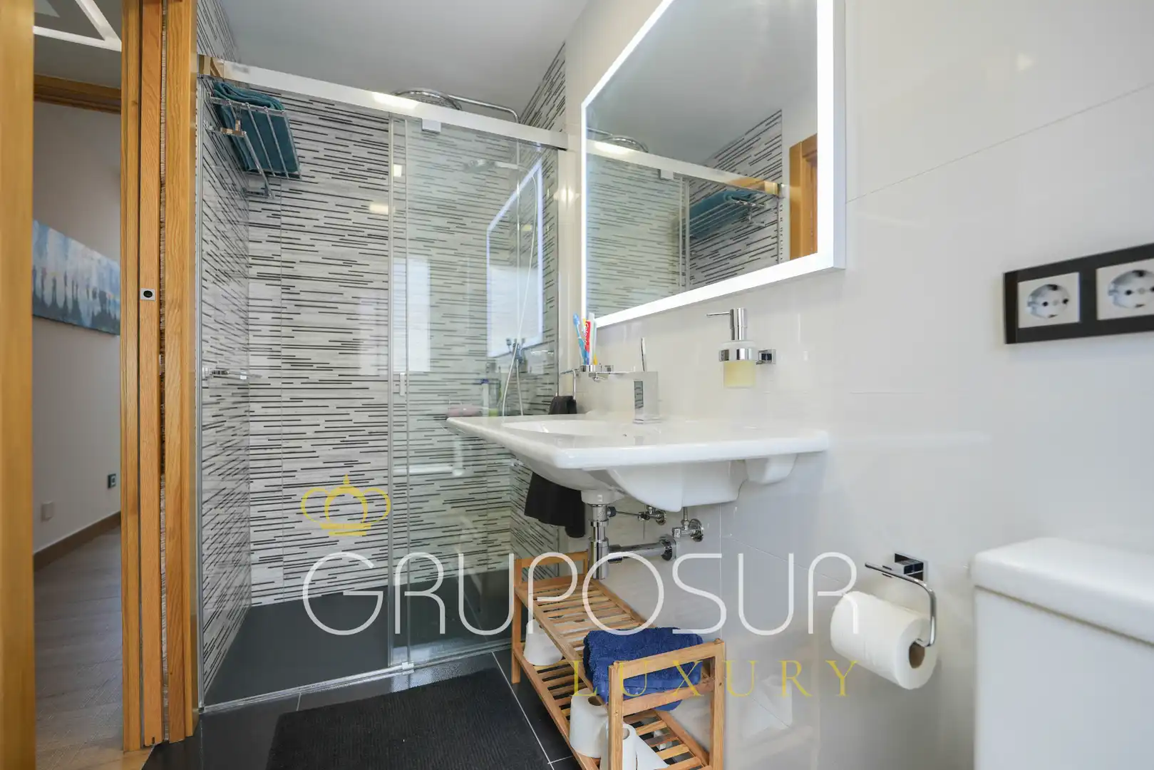 Baño de Casa o chalet en venta en Valladolid con Aire acondicionado, Calefacción y Jardín privado