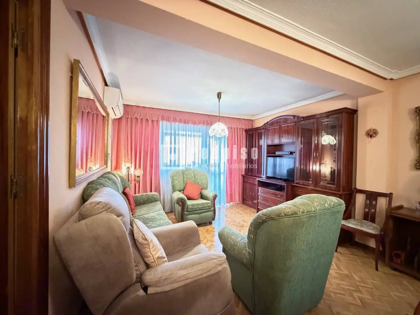 Wohnzimmer von Wohnung zum Verkauf in Leganés mit Heizung, Parkett und Terrasse