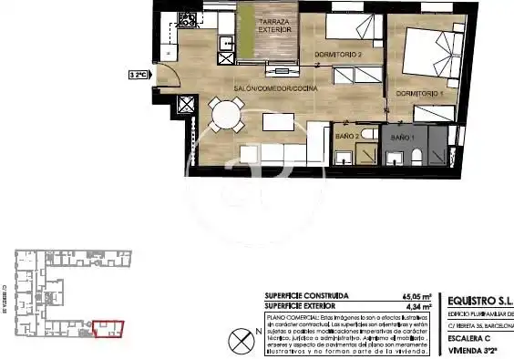 Piso en venta en Barcelona con Aire acondicionado, Calefacción y Jardín privado