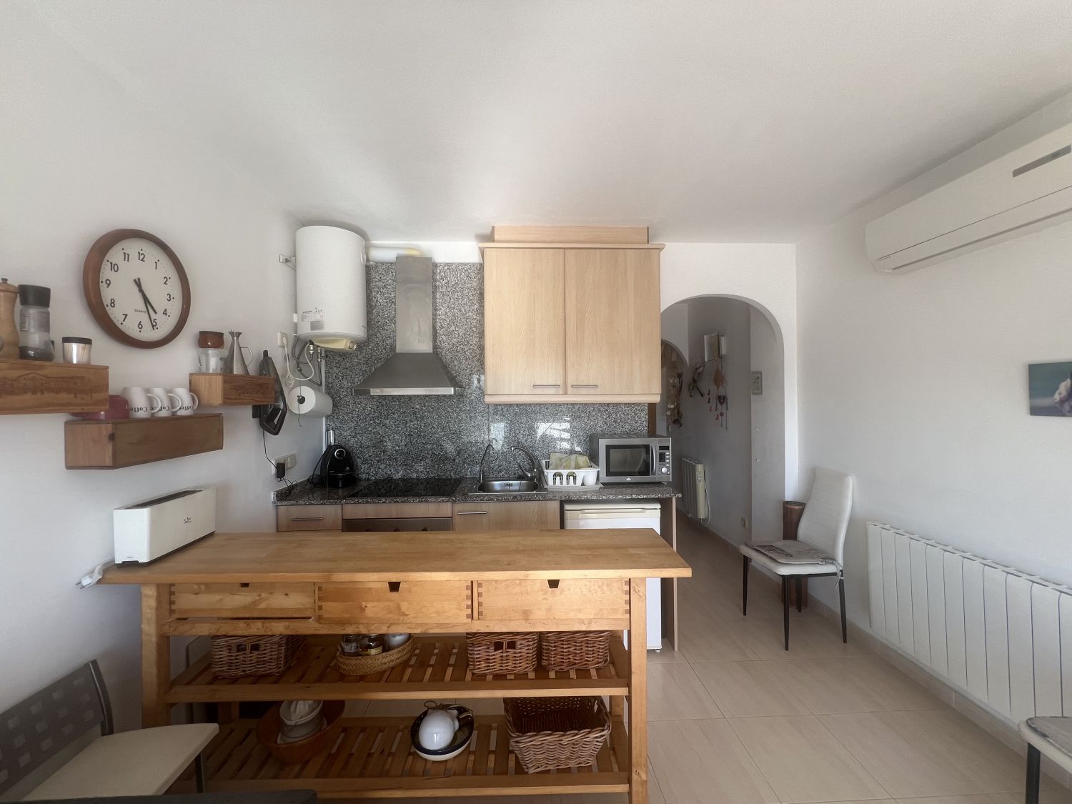 Kitchen of Flat for sale in Amposta  with Terrace and Balcony