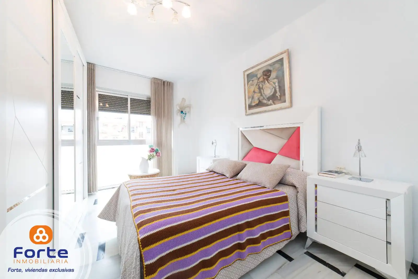 Schlafzimmer von Wohnung zum Verkauf in Córdoba mit Klimaanlage