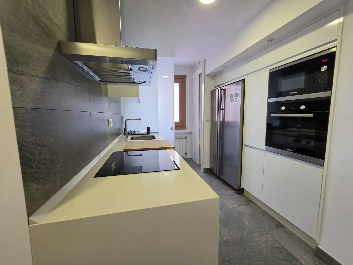 Kitchen of Flat for rent in A Coruña Capital   with Heating and Furnished