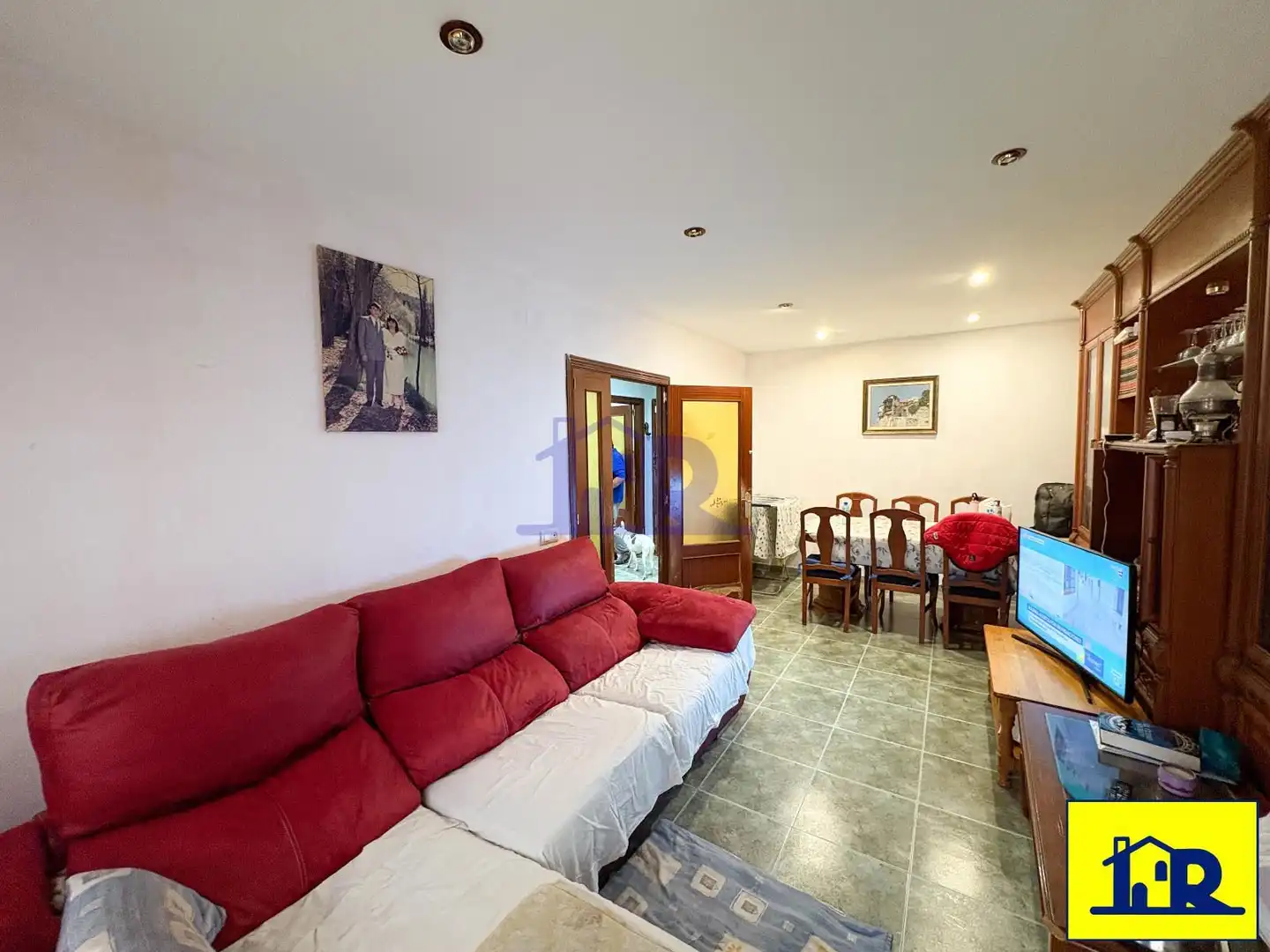 Sala de estar de Piso en venta en Cuenca con Calefacción, Terraza y Trastero