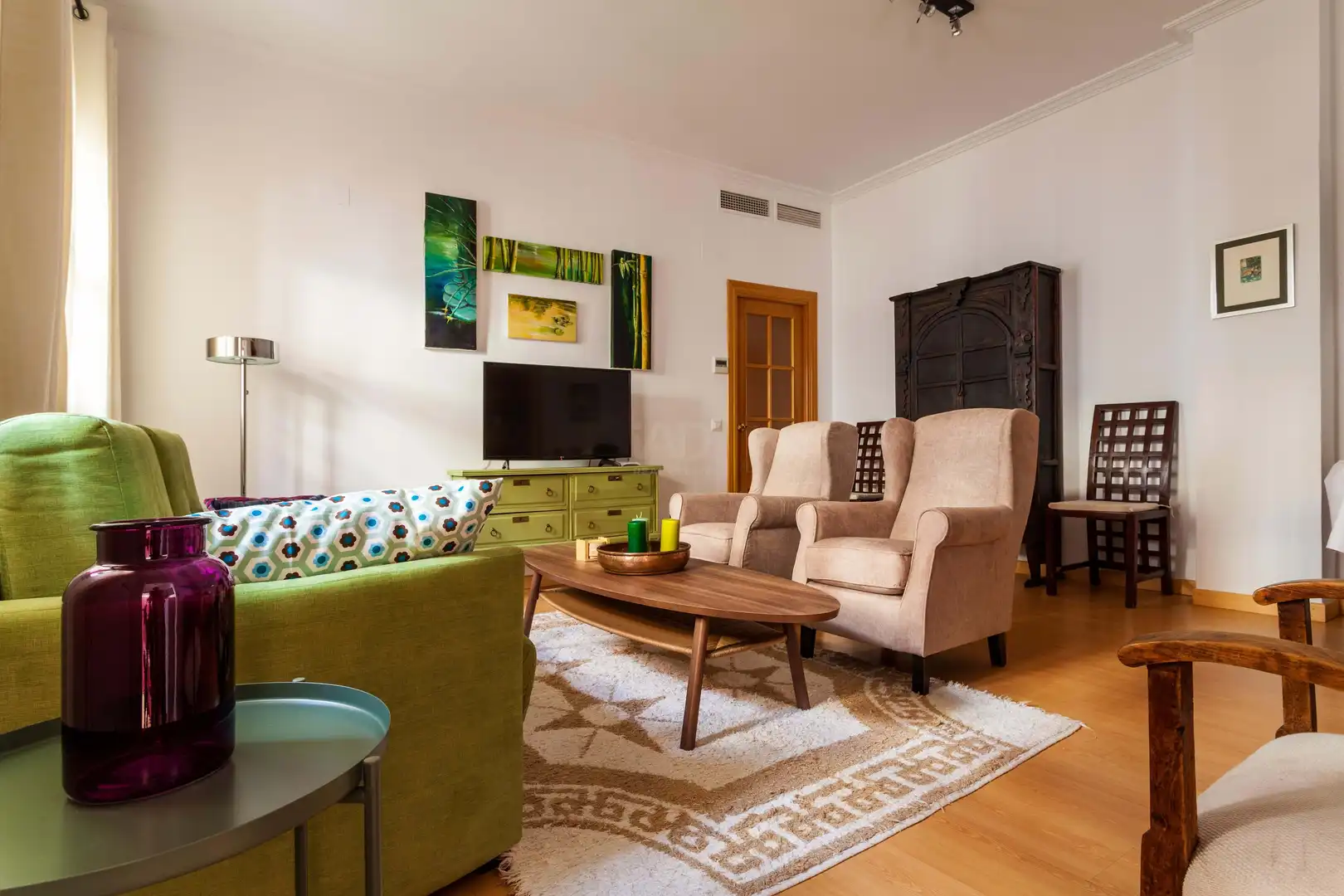 Sala de estar de Piso en venta en Sevilla con Aire acondicionado
