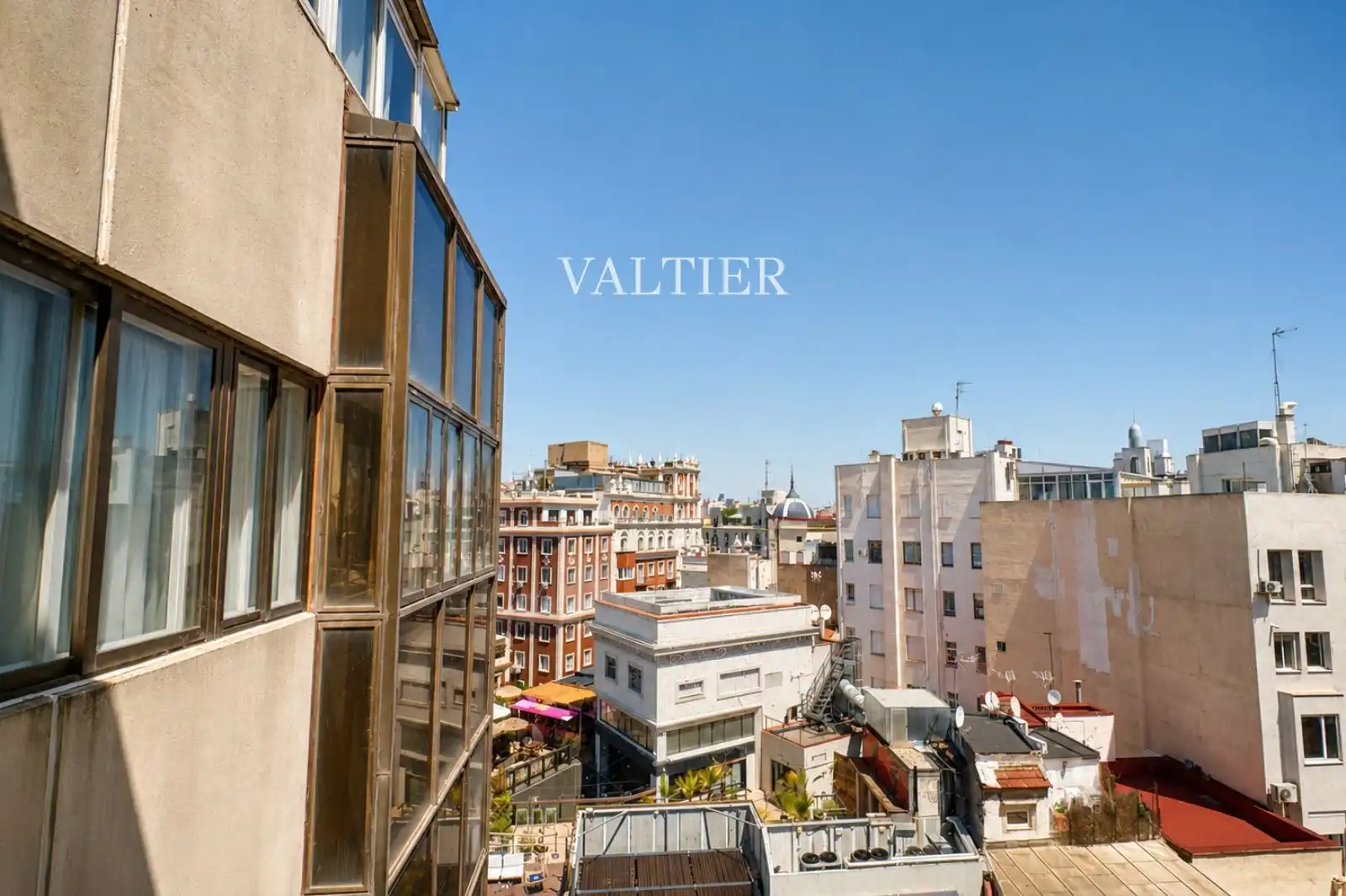 Vista exterior de Ático de alquiler en Madrid con Aire acondicionado y Amueblado