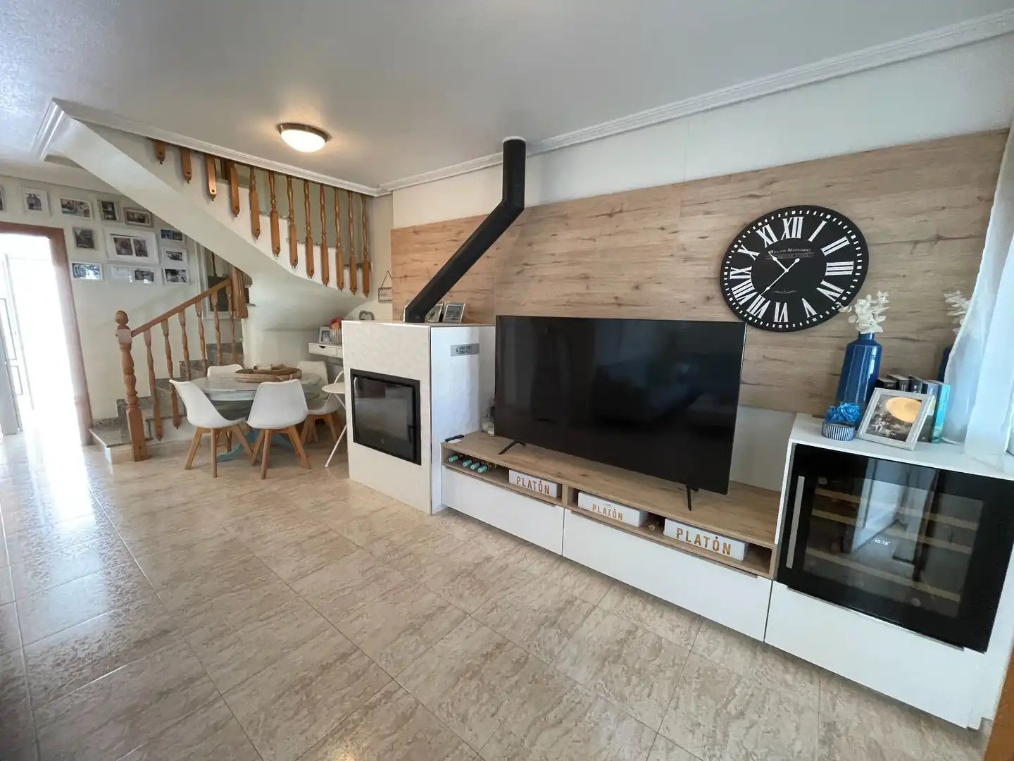 Living room of Duplexes for sale in Pilar de la Horadada  with Air Conditioner, Swimming Pool and Furnished